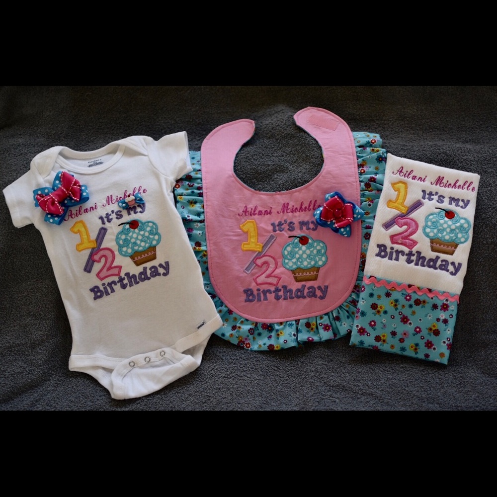 Half Birthday Baby set